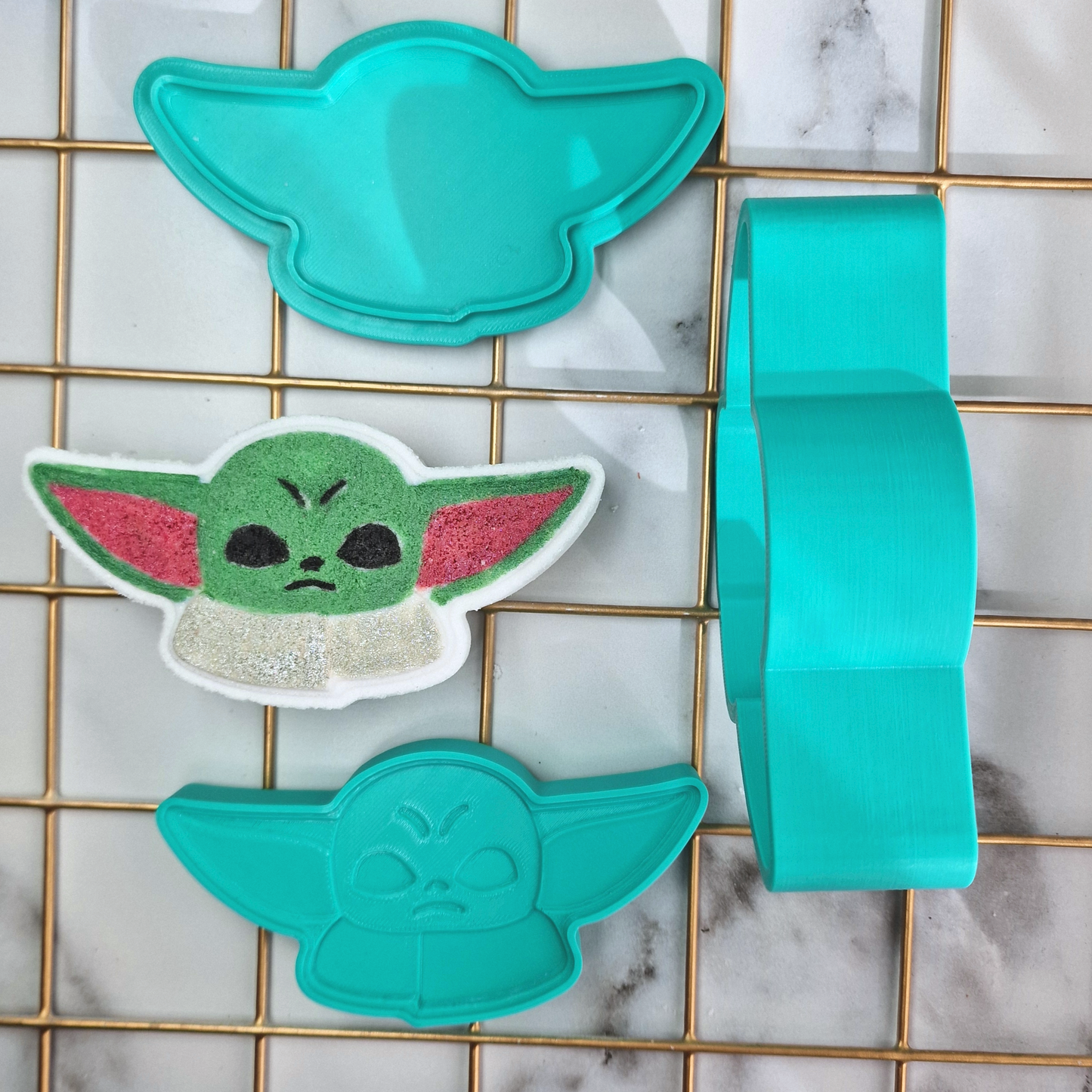 Grogu Bath Bomb Mold