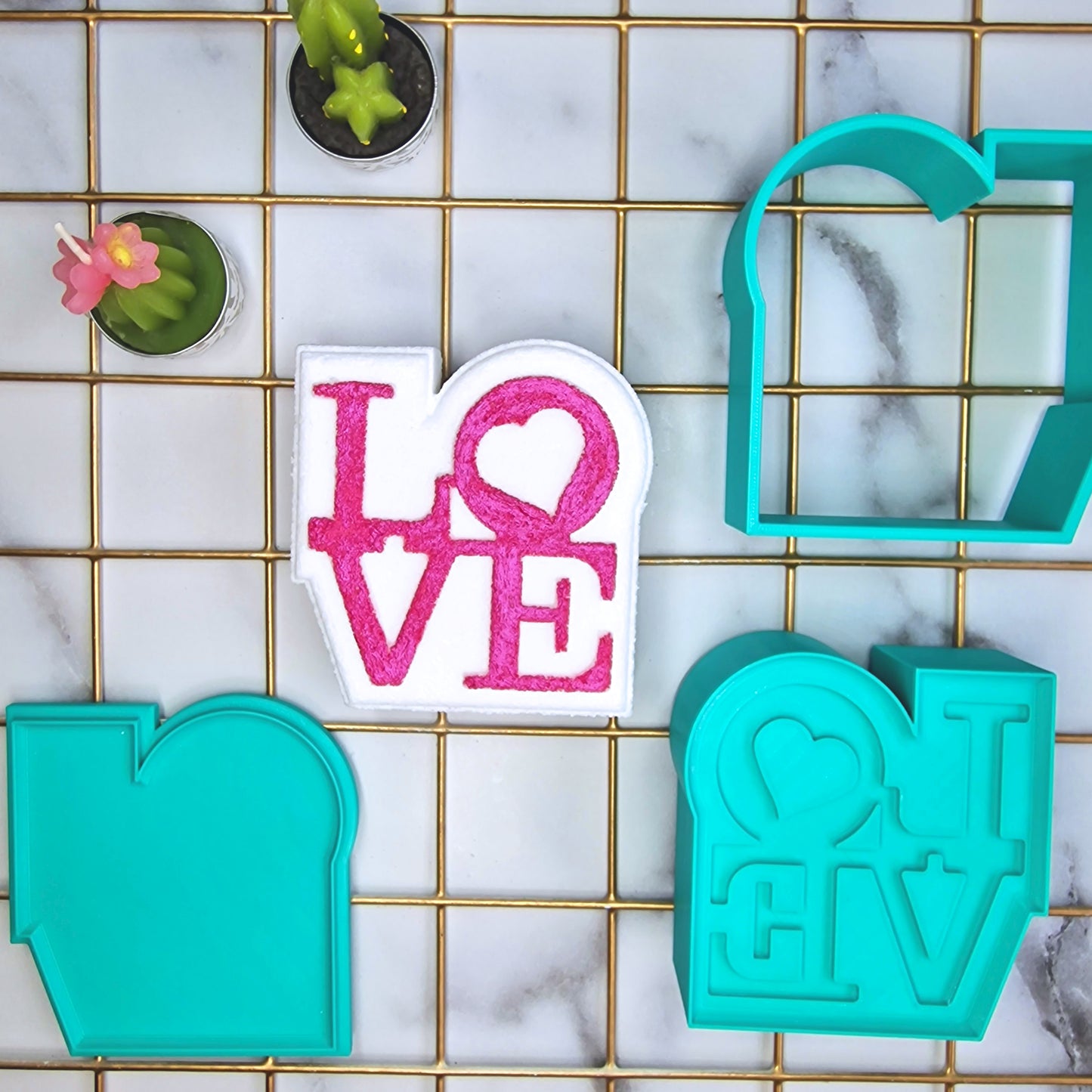 Love Bath Bomb Mold