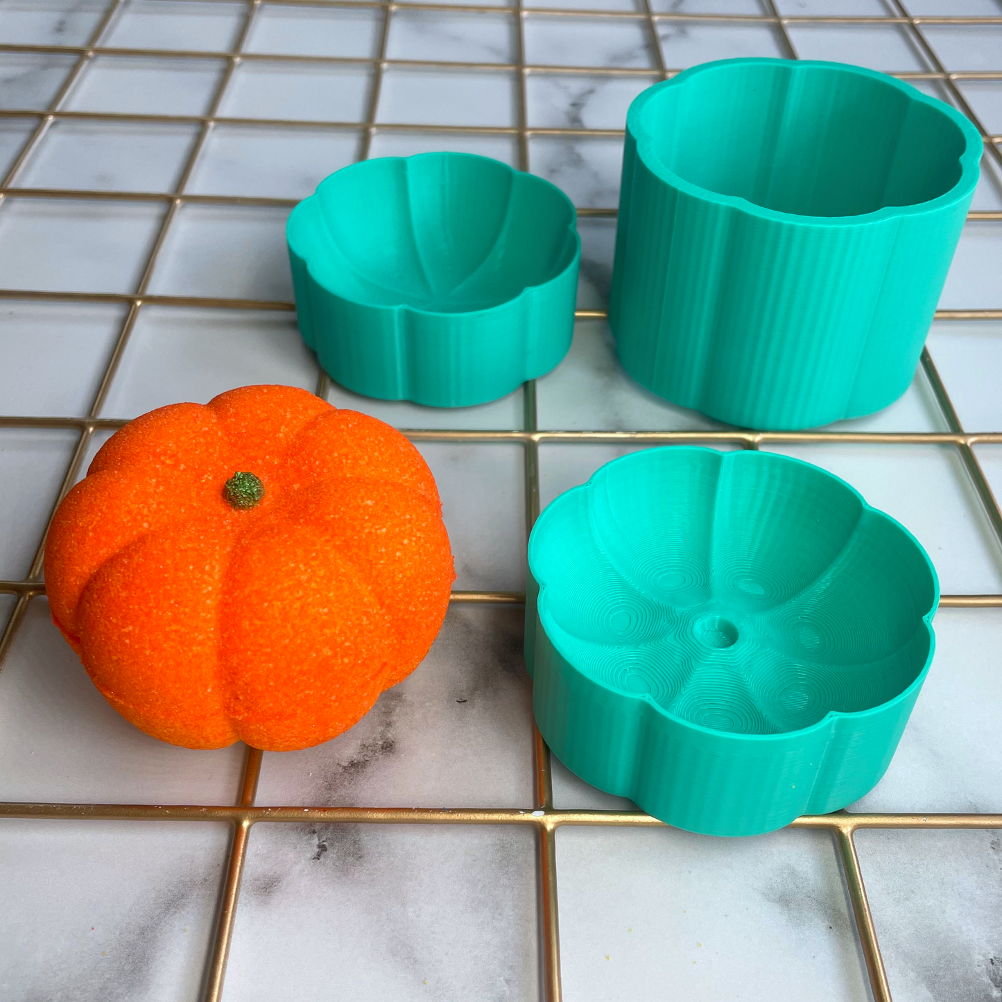 Pumpkin Bath Bomb Mold