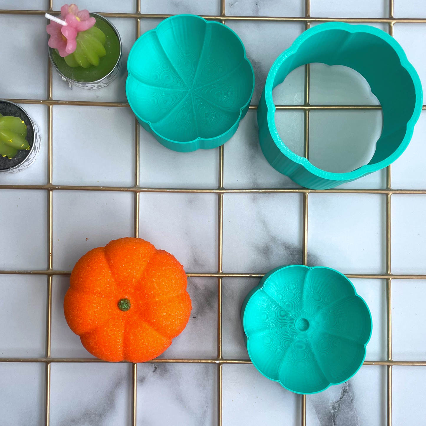 Pumpkin Bath Bomb Mold