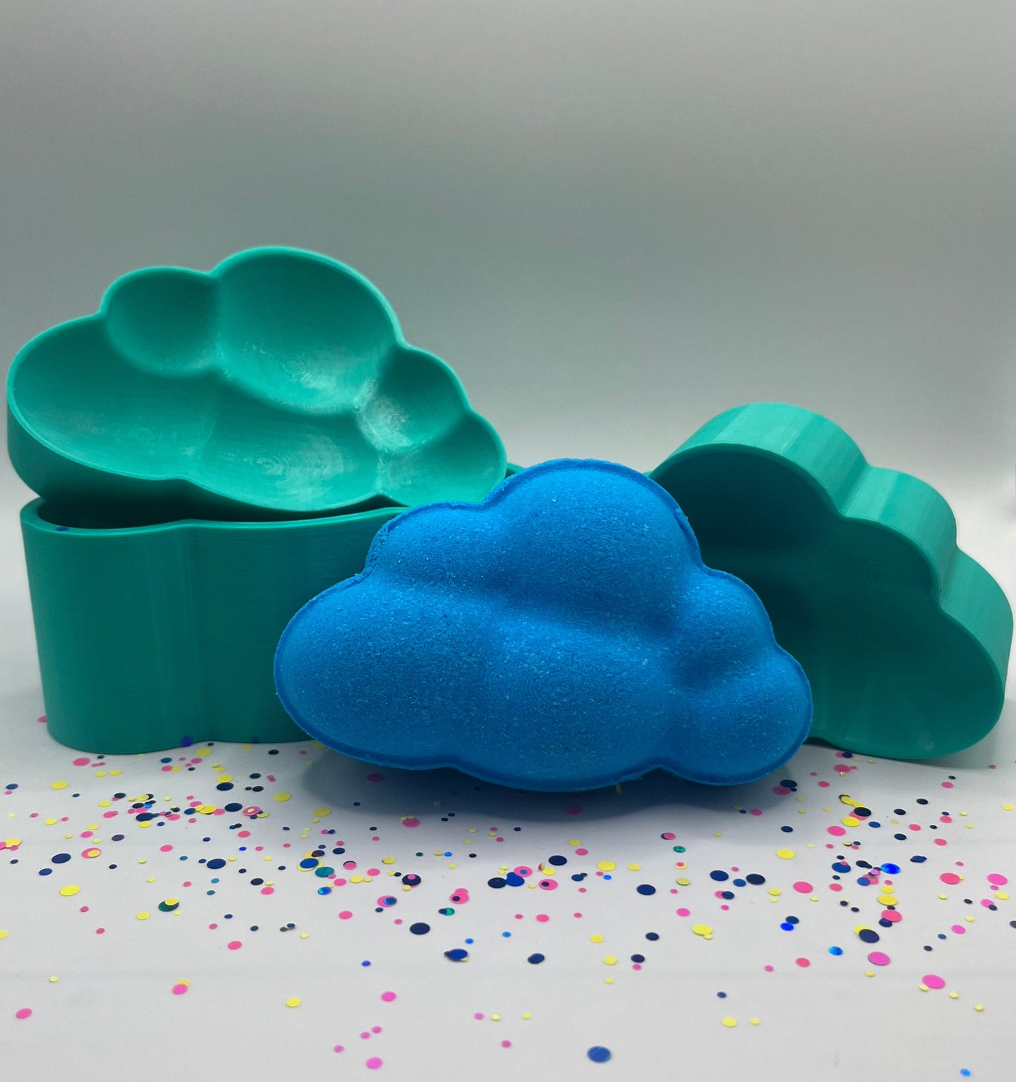 Cloud Bath Bomb Mold