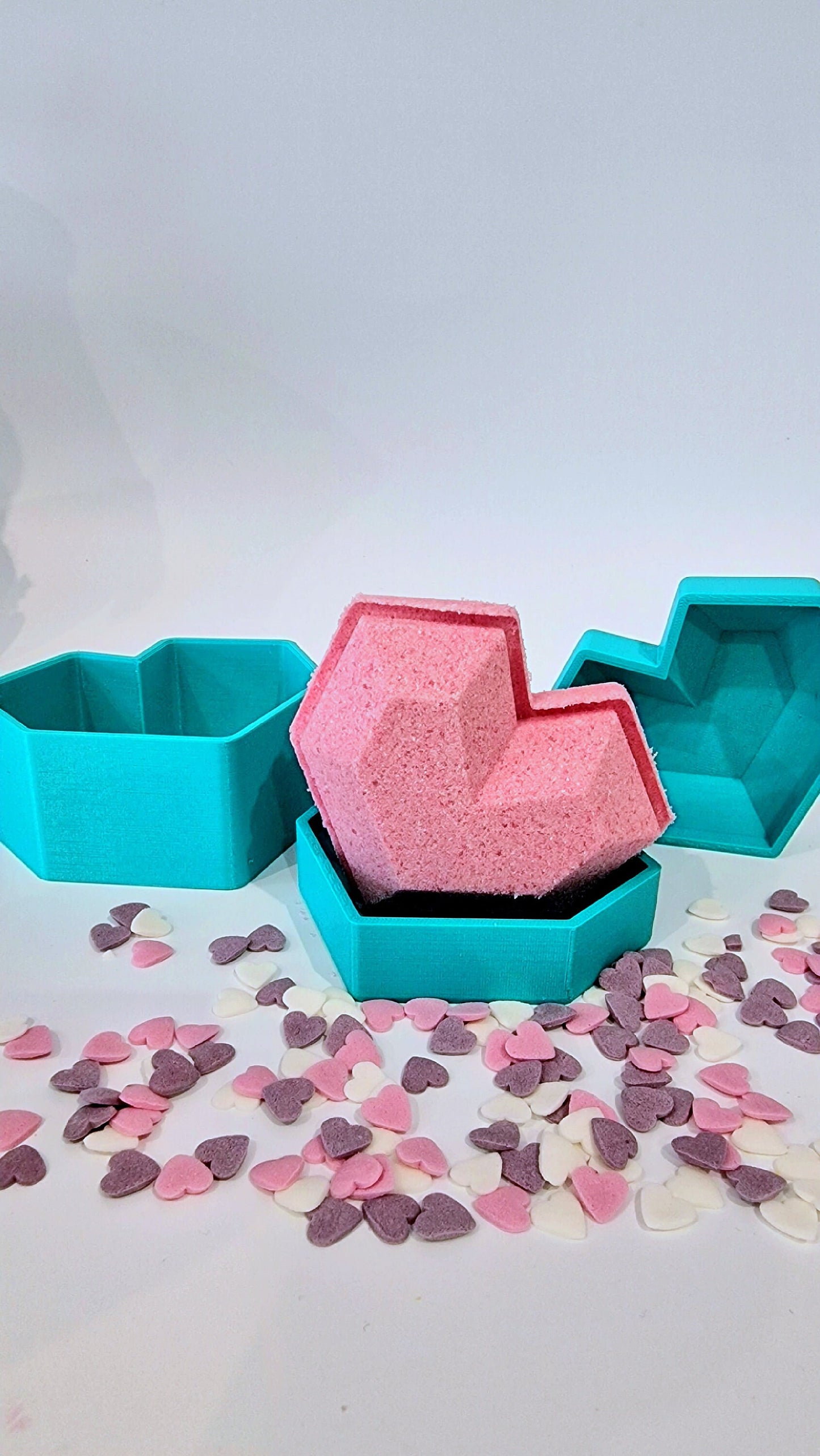 Heart Bath Bomb Mold