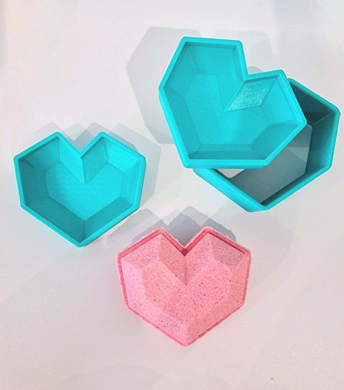 Heart Bath Bomb Mold