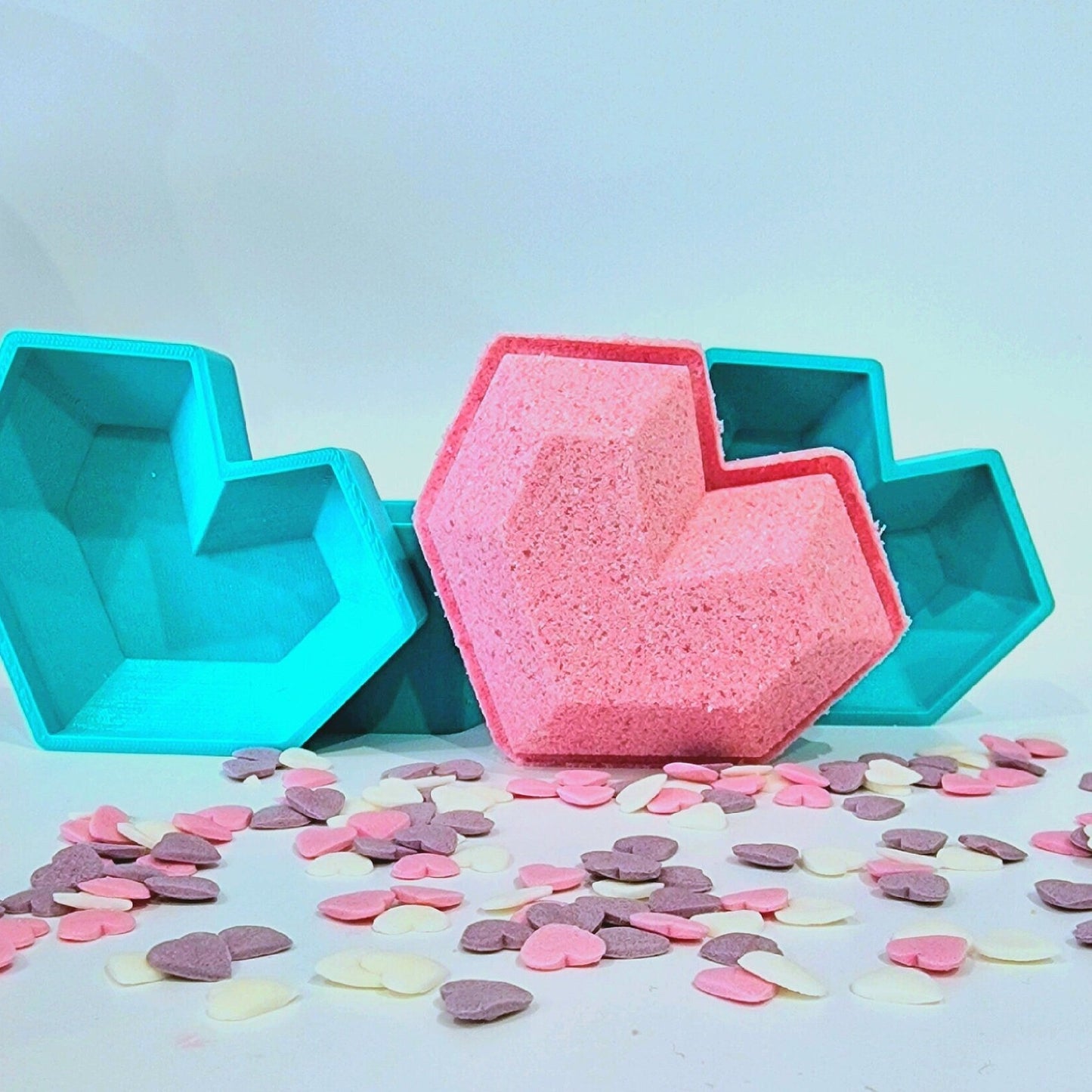 Heart Bath Bomb Mold