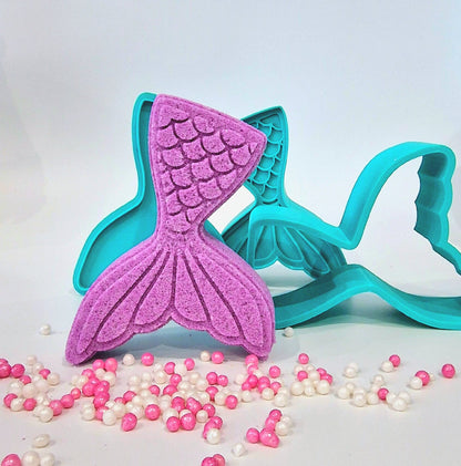 Mermaid Tail Bath Bomb Mold