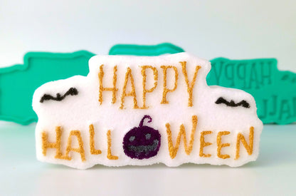 HAPPY HALLOWEEN Bath Bomb Mold