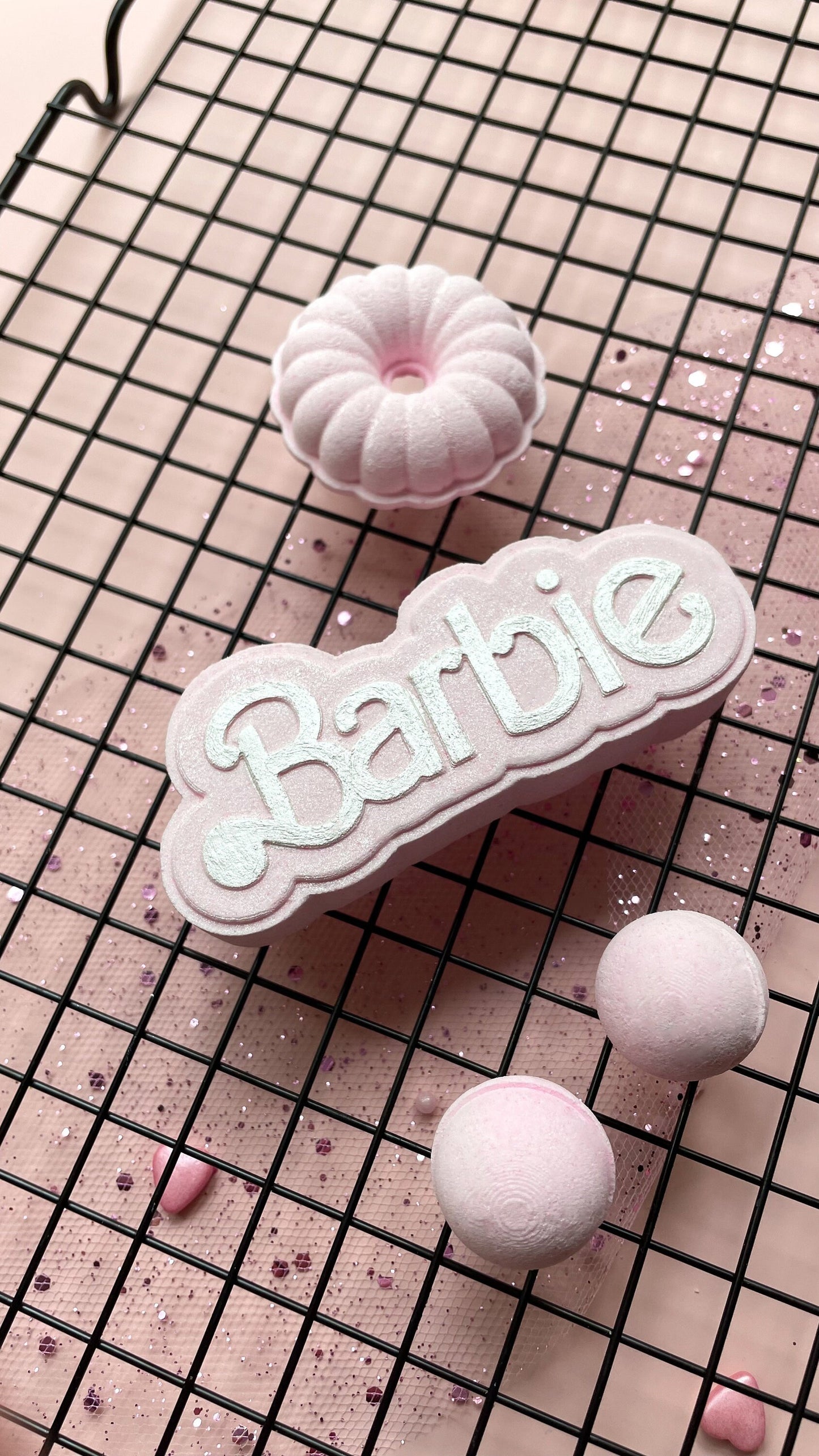 Barbie Logo Bath Bomb Mold