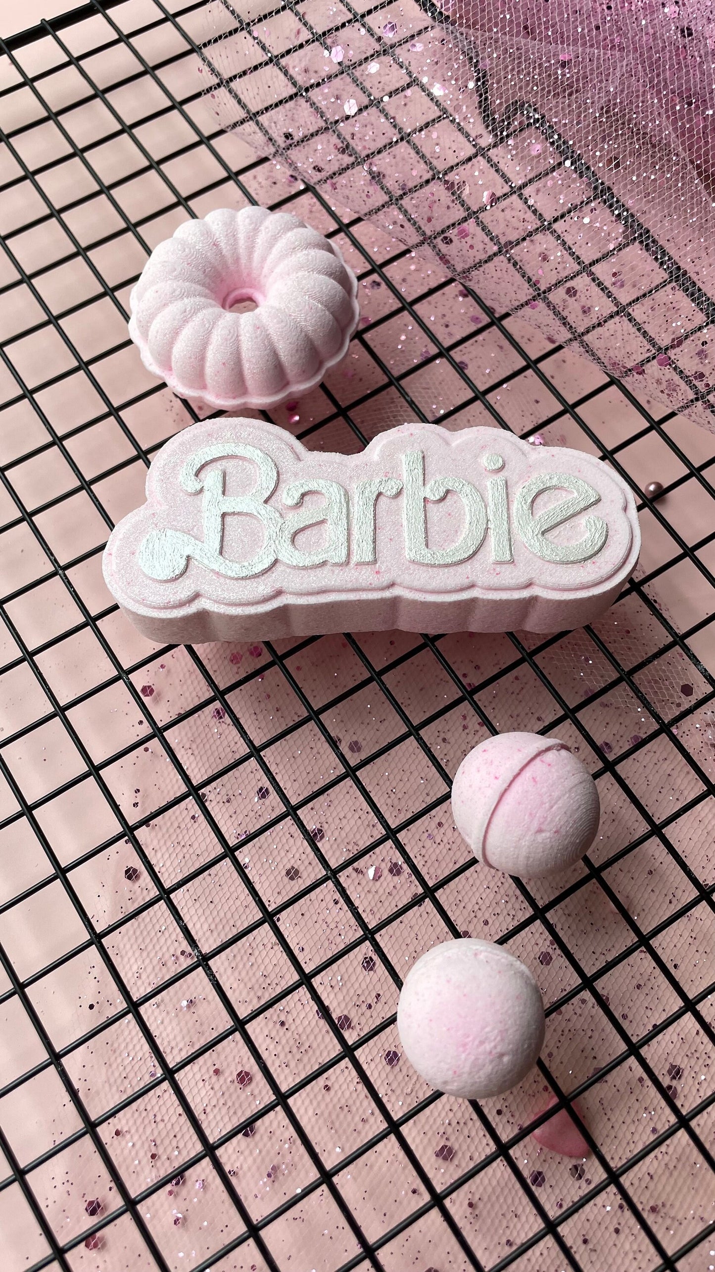 Barbie Logo Bath Bomb Mold