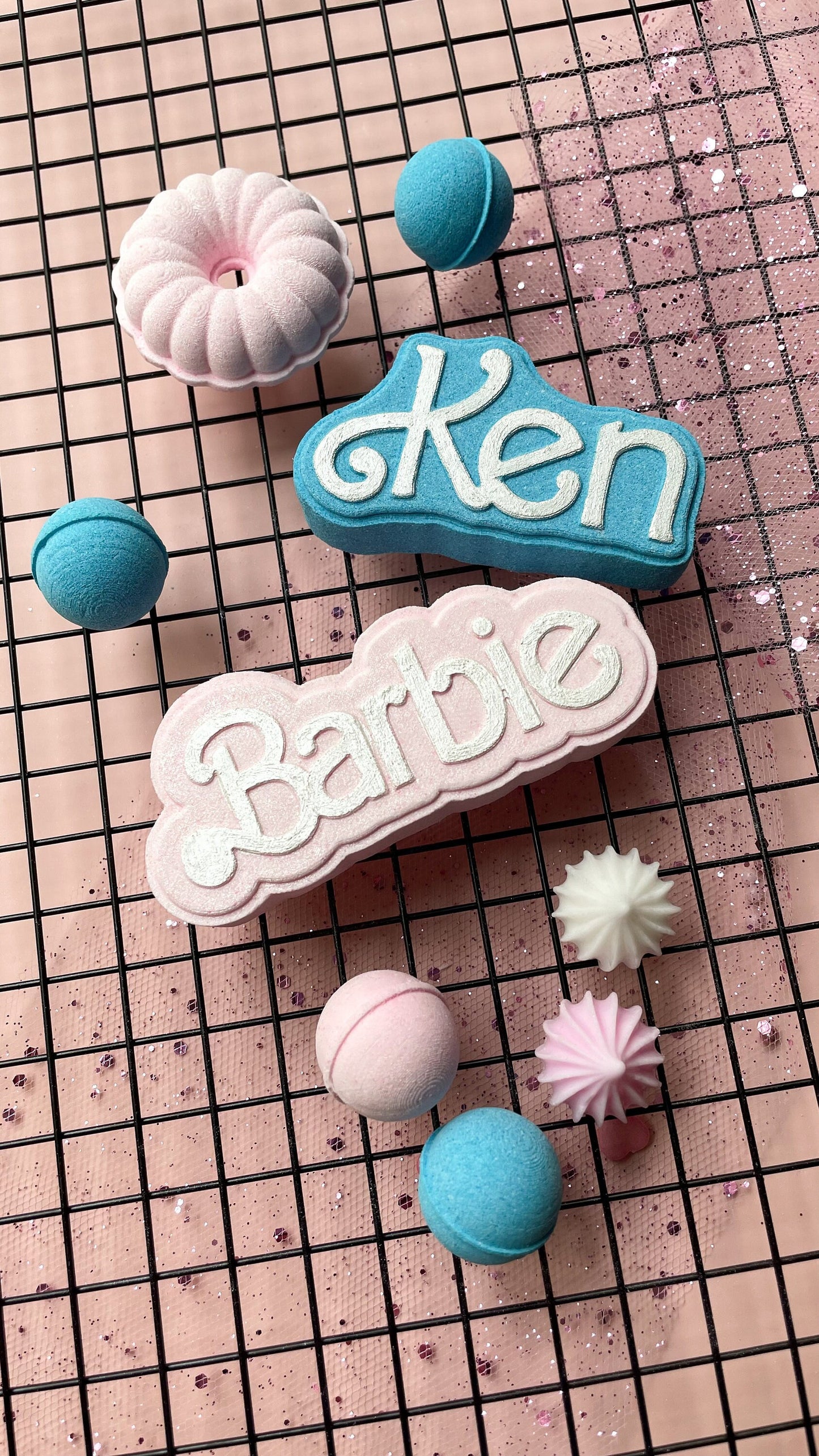 Barbie Logo Bath Bomb Mold