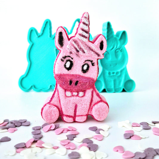 Sitting Unicorn Bath Bomb Mold