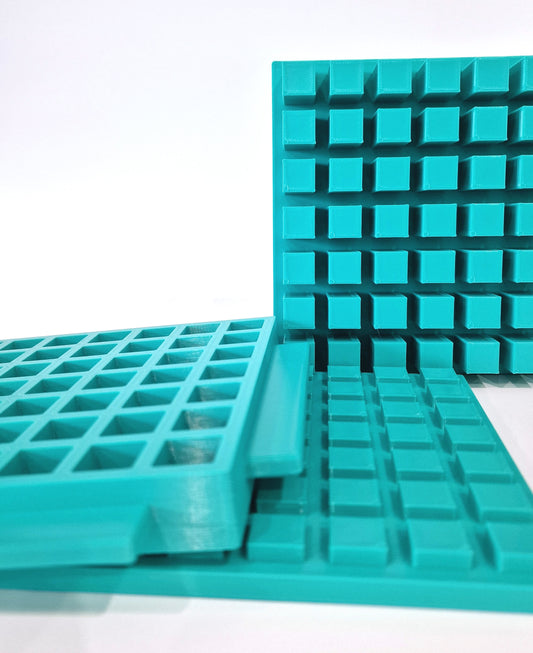 Square Multi Bath Bomb mold // 7X7 ¡49 Squares!