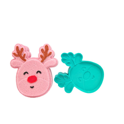 Reindeer Bath Bomb Mold