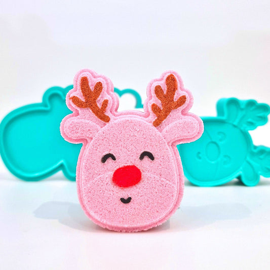 Reindeer Bath Bomb Mold