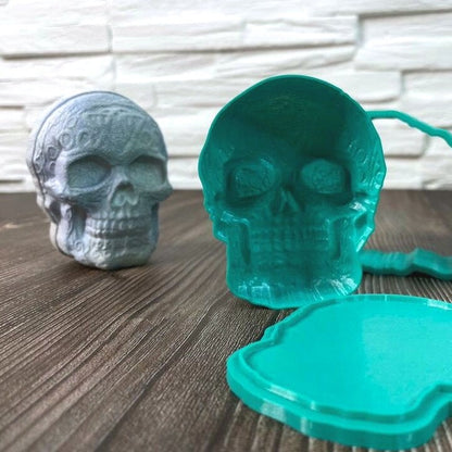 Skull Bath Bomb Mold