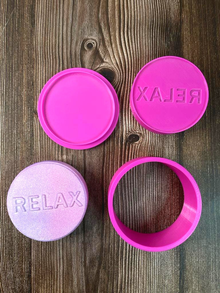 Relax Bath Bomb Mold